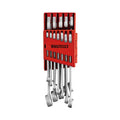 Teng Tools Combination Spanner Set Anti Slip Plastic Holder 12 Pieces