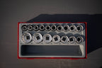 Teng Tools Juego de dados de 1/2" 12 puntas TT1 de 17 piezas — TT1217