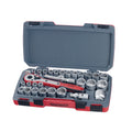 MECCA PRO 1/2" Socket Set 12 Point mm/SAE 30 Pieces — Teng Tools T1230