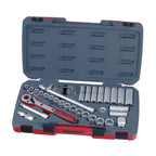 Teng Tools MECCA PRO Juego de llaves de vaso de 1/2" y 6 puntas, 34 piezas — T1234