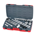 Teng Tools MECCA PRO 3/4" Socket Set mm/AF 22 Pieces — T3422S