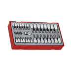 Teng Tools Juego de puntas de destornillador de 1/4 y 3/8, 35 piezas — TTBS35