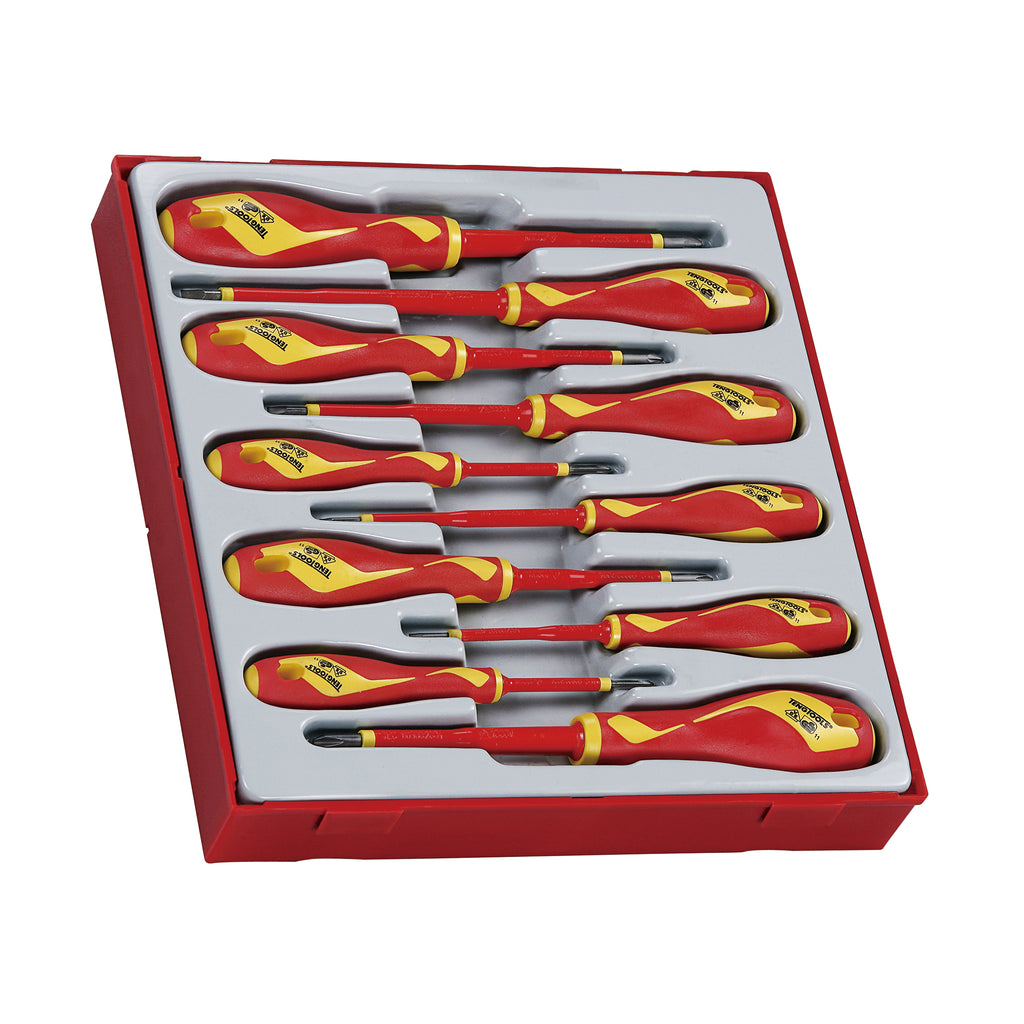 Insulated Screwdriver Set Mixed TT2 10 Pieces
