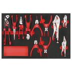Juego de alicates Teng Tools FOAM4X4 11 Piezas — TTEMB11