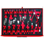 Juego de alicates Teng Tools FOAM4X4 17 piezas — TTEMB17