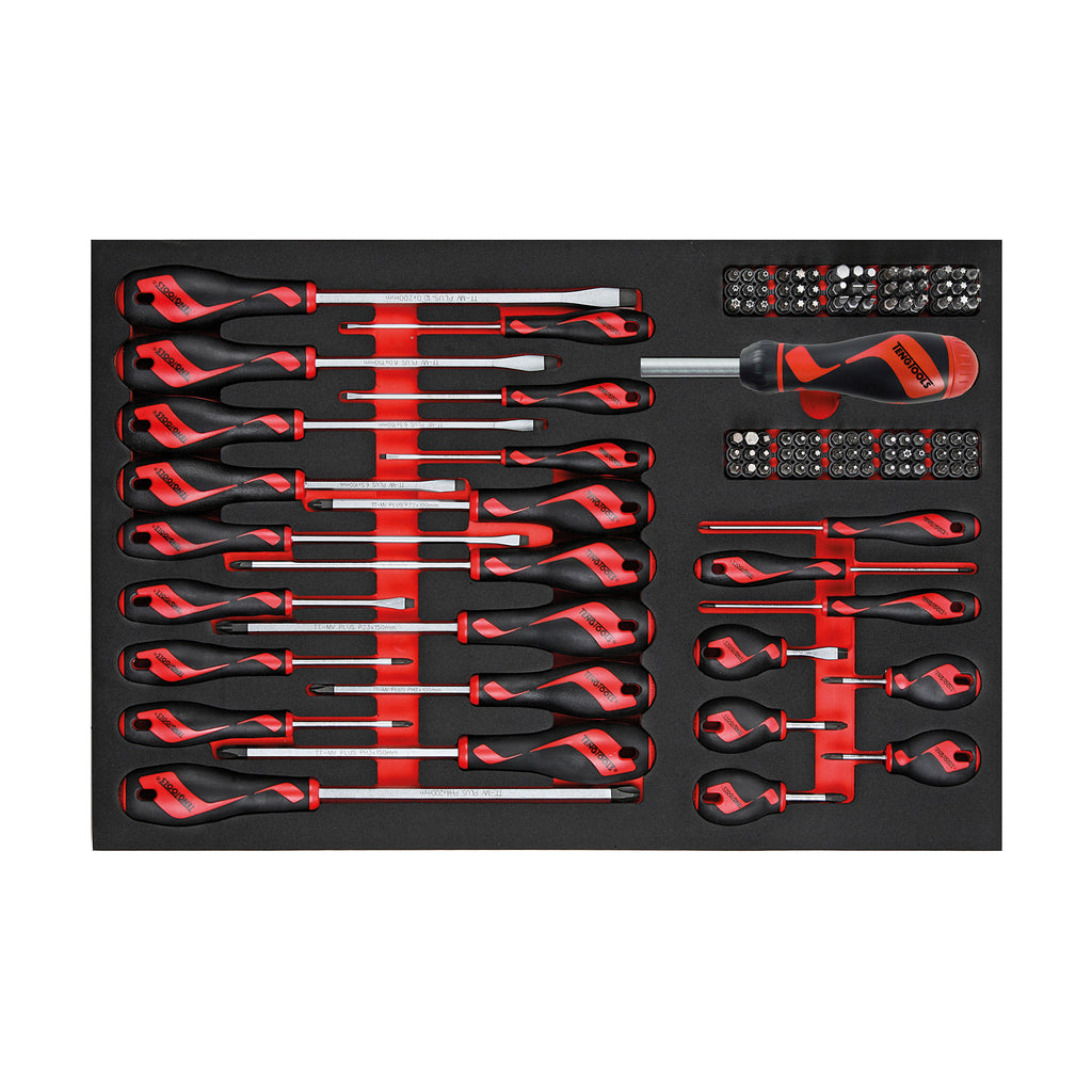 Screwdriver Set Mixed FOAM4X4 122 Pieces