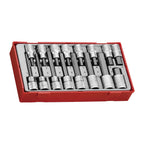 Juego de llaves de vaso hexagonales de 1/2 pulgada Teng Tools TT1, 16 piezas — TTHEX16