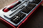 Juego de puntas de destornillador con trinquete de Teng Tools TT1, 74 piezas — TTMD74
