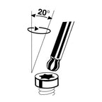 Juego de llaves TX/TPX con mango en T Teng Tools TT1, 7 piezas — TTTX7
