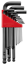 Teng Tools Hex key set, ball point, metric, 2-19 mm, 13 pieces — 1479MMJ