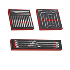 Teng Tools 240 Piece Complete Mixed EVA Foam General Hand Tool Kit (Mega Bundle 2)