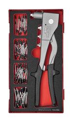 Juego de remachadora Teng Tools FOAM1 de 81 piezas — TEAHR81