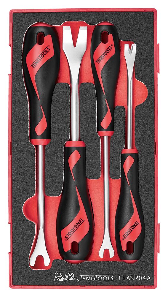 Trim & Panel Fastener Clip Removal Set 4 Pcs