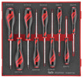 Screwdriver Set TX FOAM2 9 Pieces