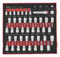1/4 & 3/8 Bit Socket Set FOAM2 47 Pieces