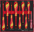 Insulated Screwdriver Set Mixed FOAM2 9 Pieces