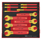 Juego de llaves aisladas Teng Tools FOAM2, 12 piezas — TEDVSP12