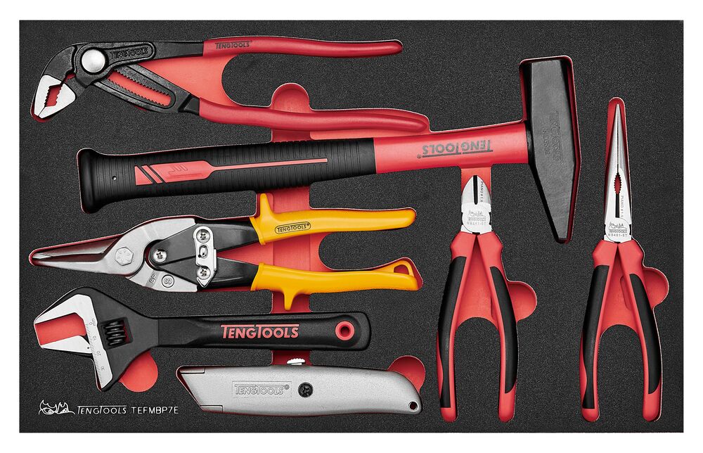 General Tool Set E FOAM3 7 Pieces