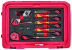 Juego de destornilladores y llaves hexagonales/TX Teng Tools 1 FOAM3 54 piezas — TEFMD54