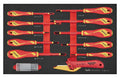 Insulated Screwdriver & Knife Set FOAM3 15 Pieces