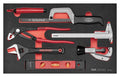Plumber Tool Set FOAM3 7 Pieces