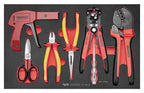 Teng Tools Juego de herramientas para electricista FOAM3 7 piezas — TEFX07A