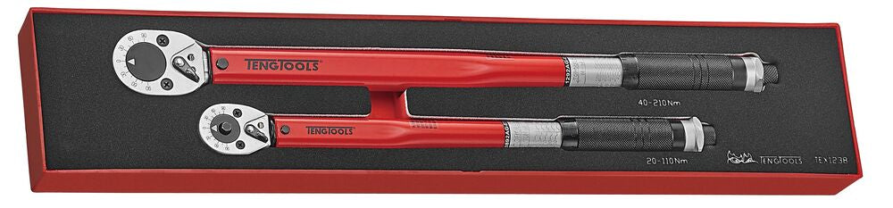 3/8 & 1/2 Torque Wrench Set FOAMX4 2 Pieces