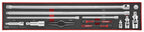 Teng Tools Juego de barras de extensión FOAMX4 13 piezas — TEXEXT13