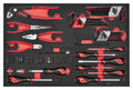 Teng Tools 217 Piece Foam Inlay Tool Kit — TK-TOOLS217F
