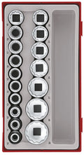 1/2 Socket Set 12 pt TT1 17 Pieces
