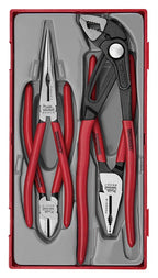 Teng Tools Juego de alicates agarre de vinilo Q de 4 piezas — TT440Q