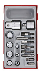 Teng Tools Juego de adaptadores de vaso TT1 de 17 piezas — TTADP17