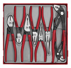 Juego de alicates Teng Tools Vinyl Grip Q, 8 piezas — TTD441Q