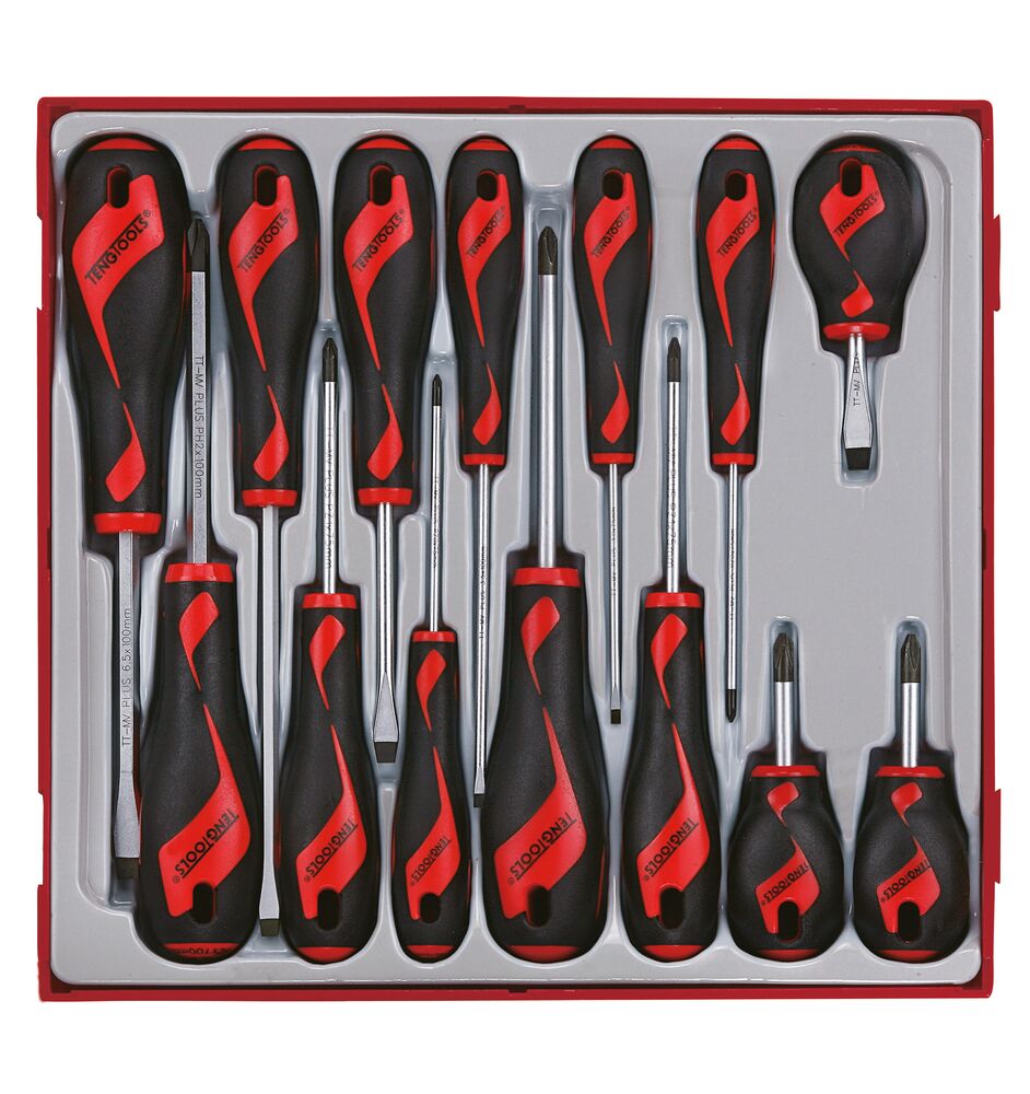 Screwdriver Set Mixed TT2 14 Pieces