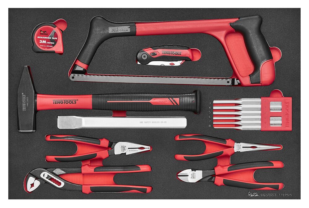 General Tool Set FOAM4X4 15 Pieces