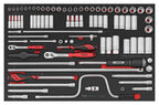 Juego de vasos Teng Tools de 1/4 y 3/8 ESPUMA4X4 86 piezas — TTESK86