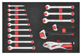 Spanner Set FOAM4X4 15 Pieces