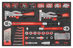 Juego de herramientas de servicio general Teng Tools FOAM4X4 219 piezas — TTEX219