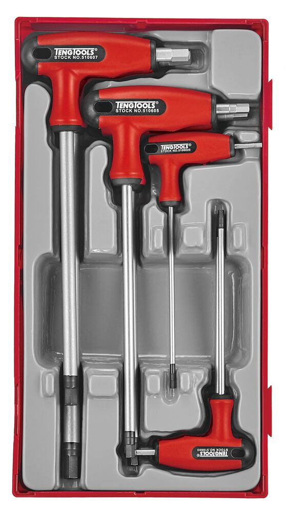 T-Handle Hex Key Set TT1 7 Pieces