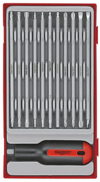 Juego de hojas de destornillador surtidas Teng Tools TT1 de 12 piezas — TTMD12D