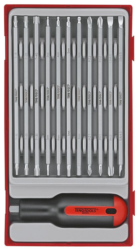 Screwdriver Blade Set Mixed TT1 12 Pieces