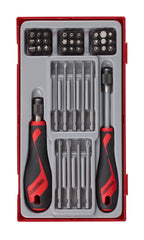 Juego de destornilladores de puntas Teng Tools TT1 de 38 piezas — TTMDQ38