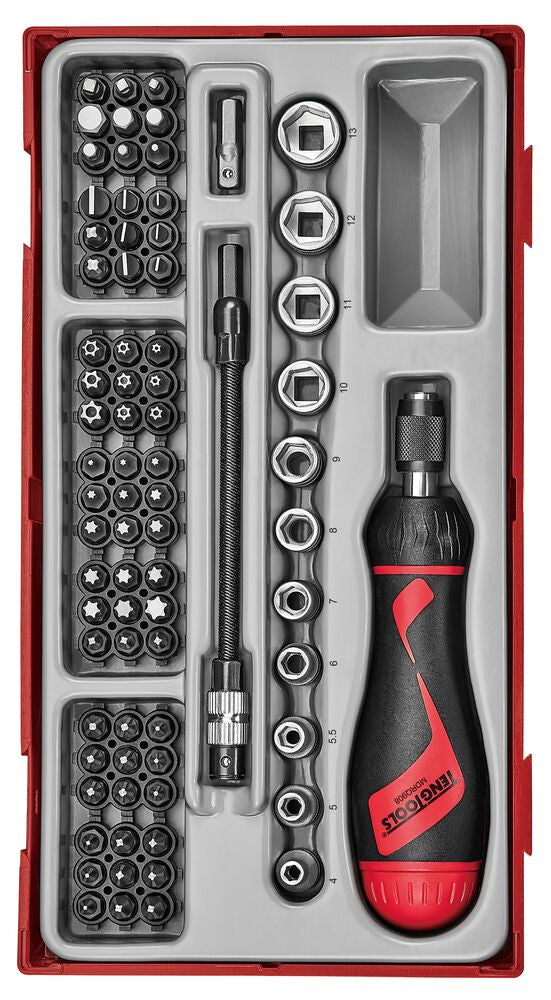 Ratcheting Bits Driver Set TT1 84 Pieces