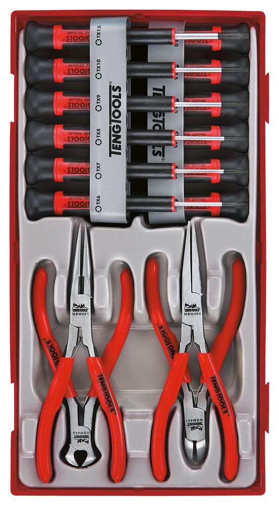 Mini Pliers & Screwdriver Set TT1 16 Pieces