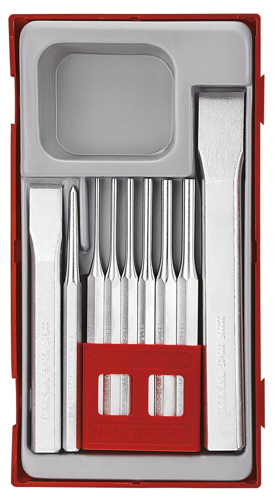 Punch & Chisel Set TT1 9 Pieces