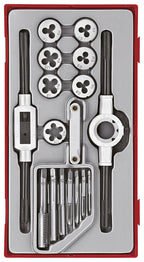 Juego de machos y terrajas Teng Tools, 17 piezas (TT1) — TTTD17