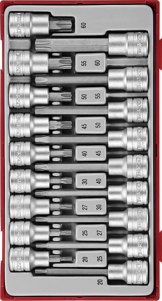 1/2 Drive TX Bit Socket Set TT1 18 Pieces