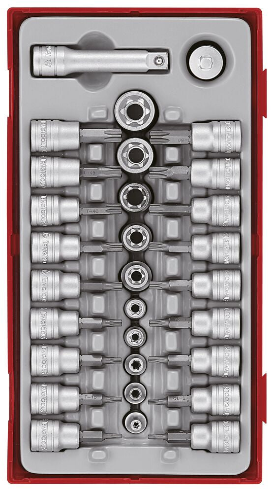 3/8 Drive TX Bit Socket Set TT1 30 Pieces