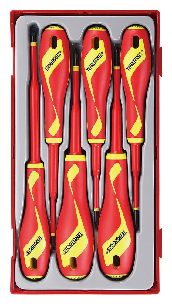 Insulated Screwdriver Set Mixed TT1 6 Pieces