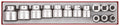 3/4 Drive 6-Point Socket Set TTX4 14 Pieces